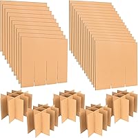 Vista 1 de YOTINO 5 Juegos de Kits de Separadores de Vasos para Cajas de Mudanza, Cristalería de Vino y Empaque de Vajilla para Cajas de Mudanza, Separadores