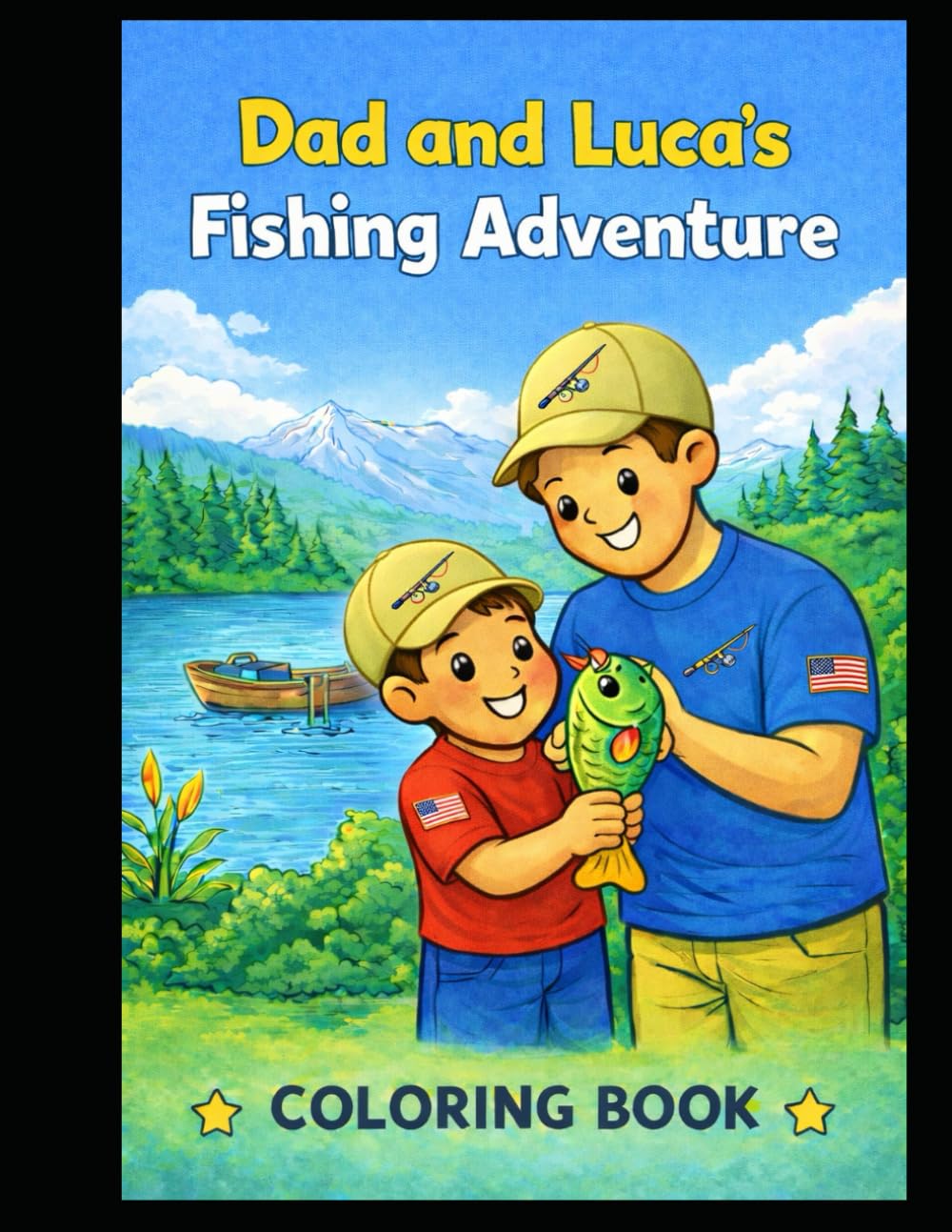 Dad and Luca's Fishing Adventure