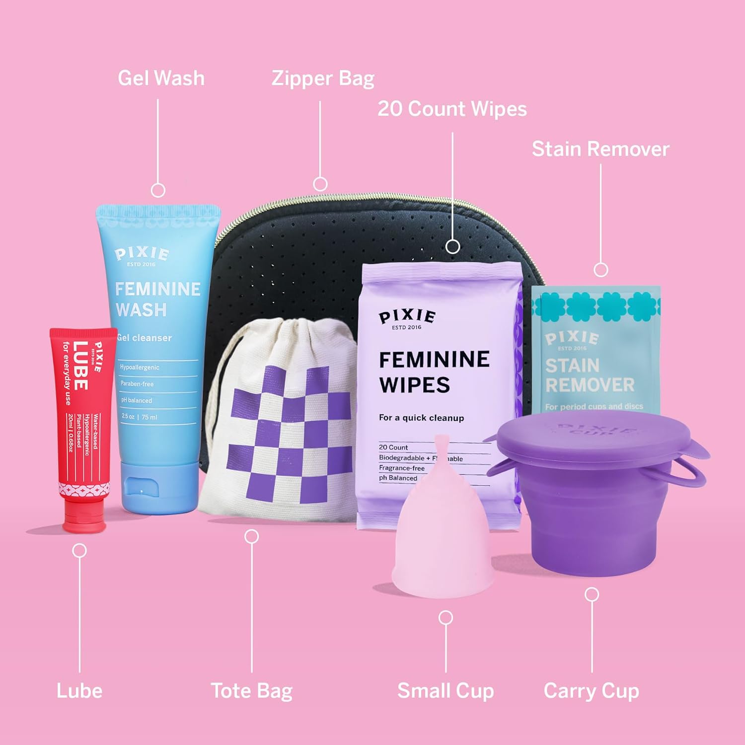 Kit De Primer Periodo Para Ninas De 9 A 12 Anos | Kit De Ini | Cuotas
