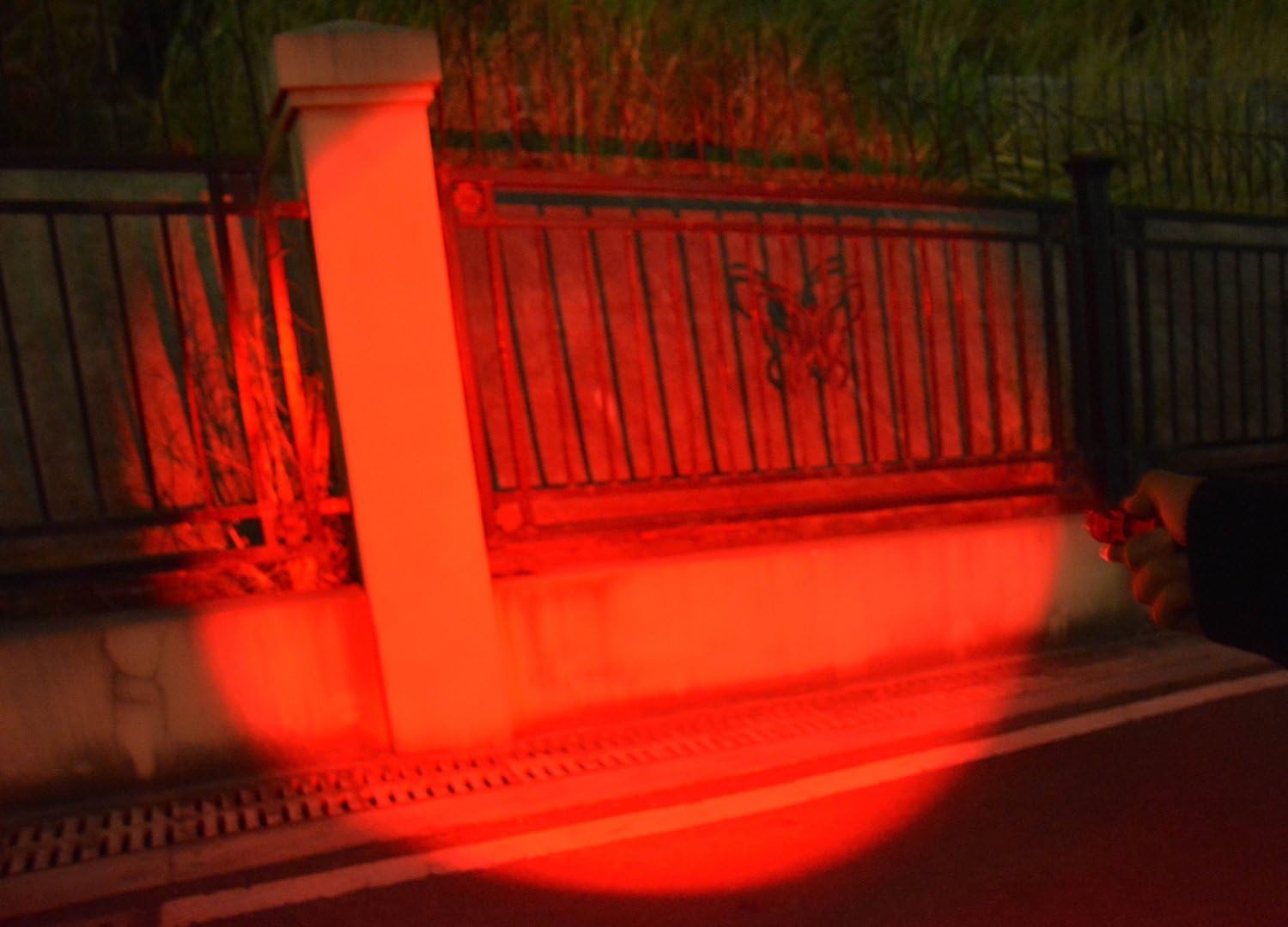 2-Pack LED Flashlight, 3 Modes Red Light Torch for Astronomy, Aviation, Night Observation