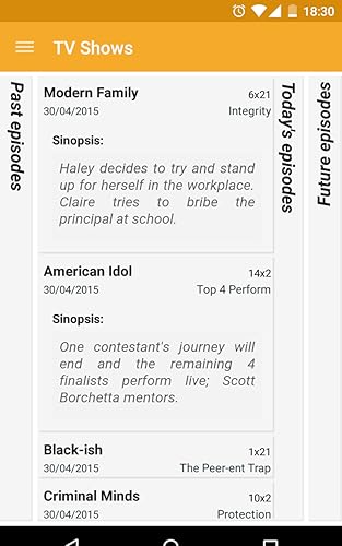TV Shows - All shows at your fingertip!