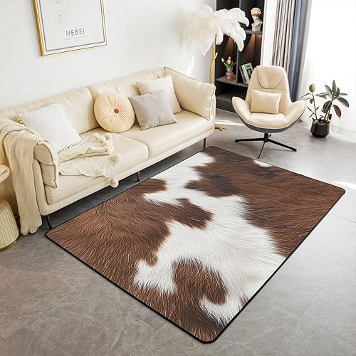 Miniatura 8 de Castle Fairy Alfombra de rayas de cebra de 3 x 5 pies, color negro y blanco con estampado de animales para niñas, mujeres, hombres, adolescentes,