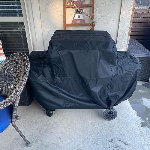 Miniatura 10 de ZJYWSCH Cubierta para parrilla Pit Boss de 3 quemadores Ultimate Lift-Off PB3BGD2, resistente al agua, PitBoss Sierra 3B cubierta de plancha