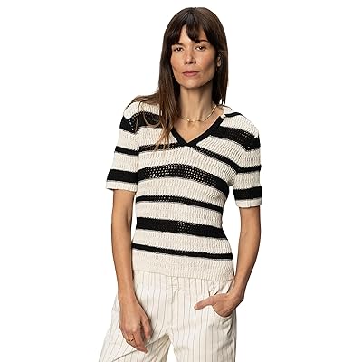 Sanctuary Knitted Collared Top Women