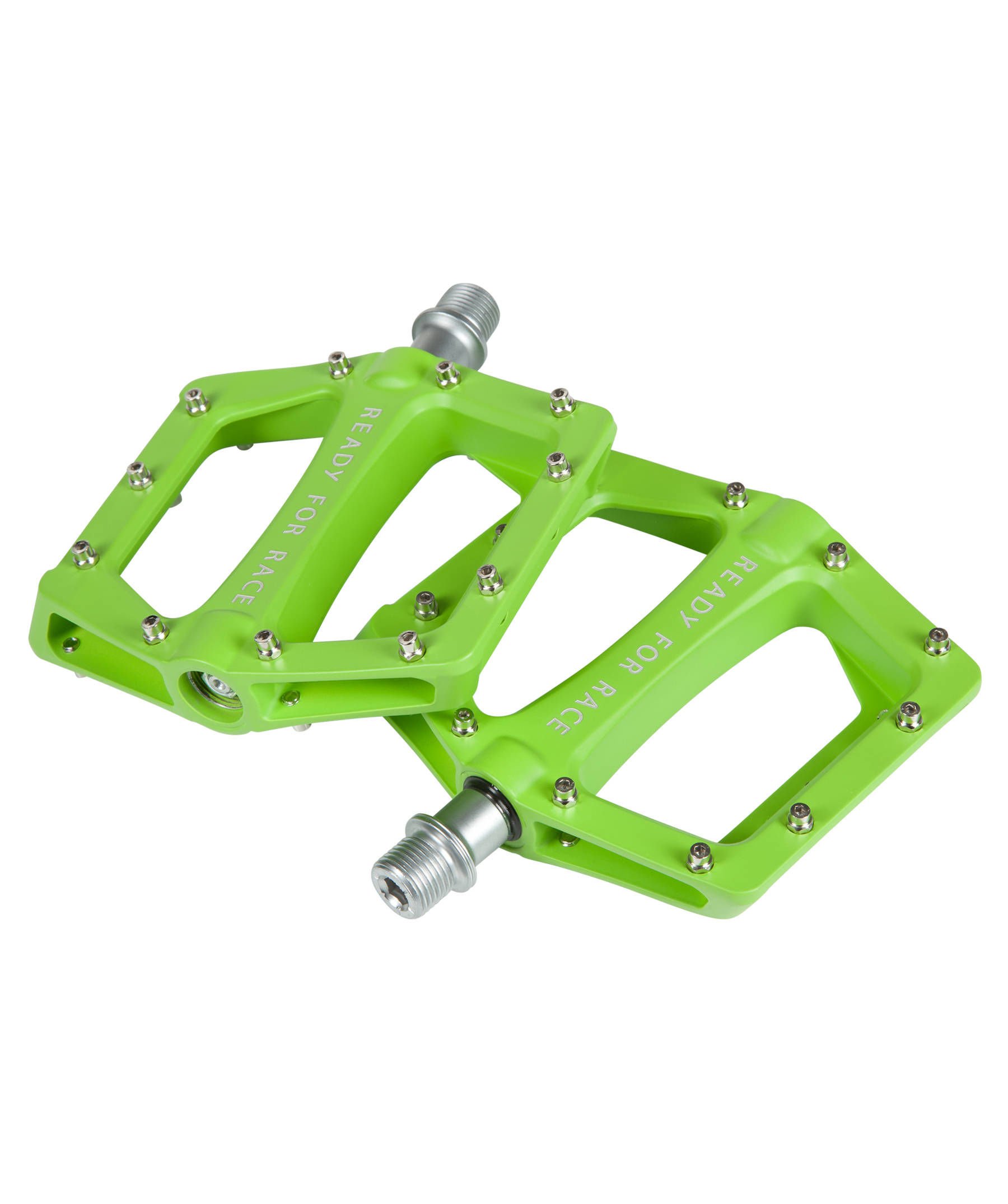 Cube RFR CMPT Flat Pedals green 2021 Dirt Bike Pedals Sports & Outdoors