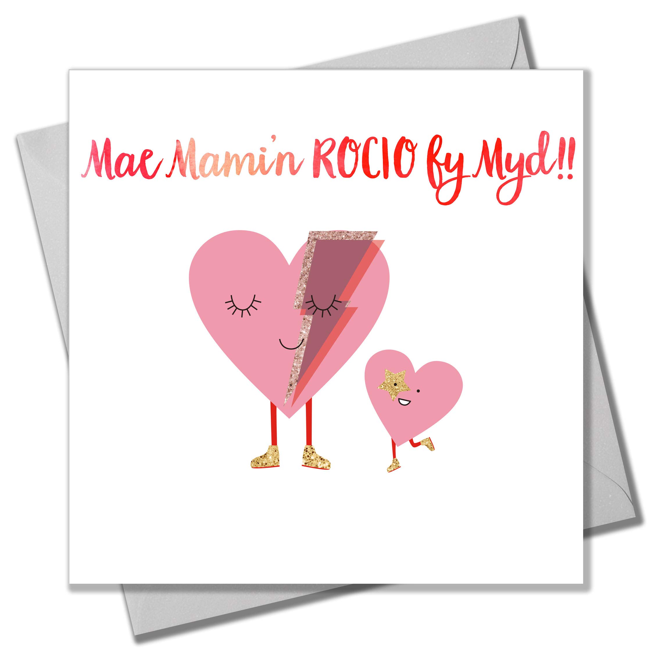 Claire Giles WSTAR024 "Mummy Rocks" Mother's Day Card