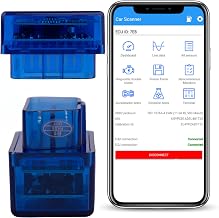 Advanced Double Chip OBD II ELM327 Scanner: Smart Vehicle Diagnostics with V2.1 Code Reading Tool for OBD2/OBDII Protocols on Android