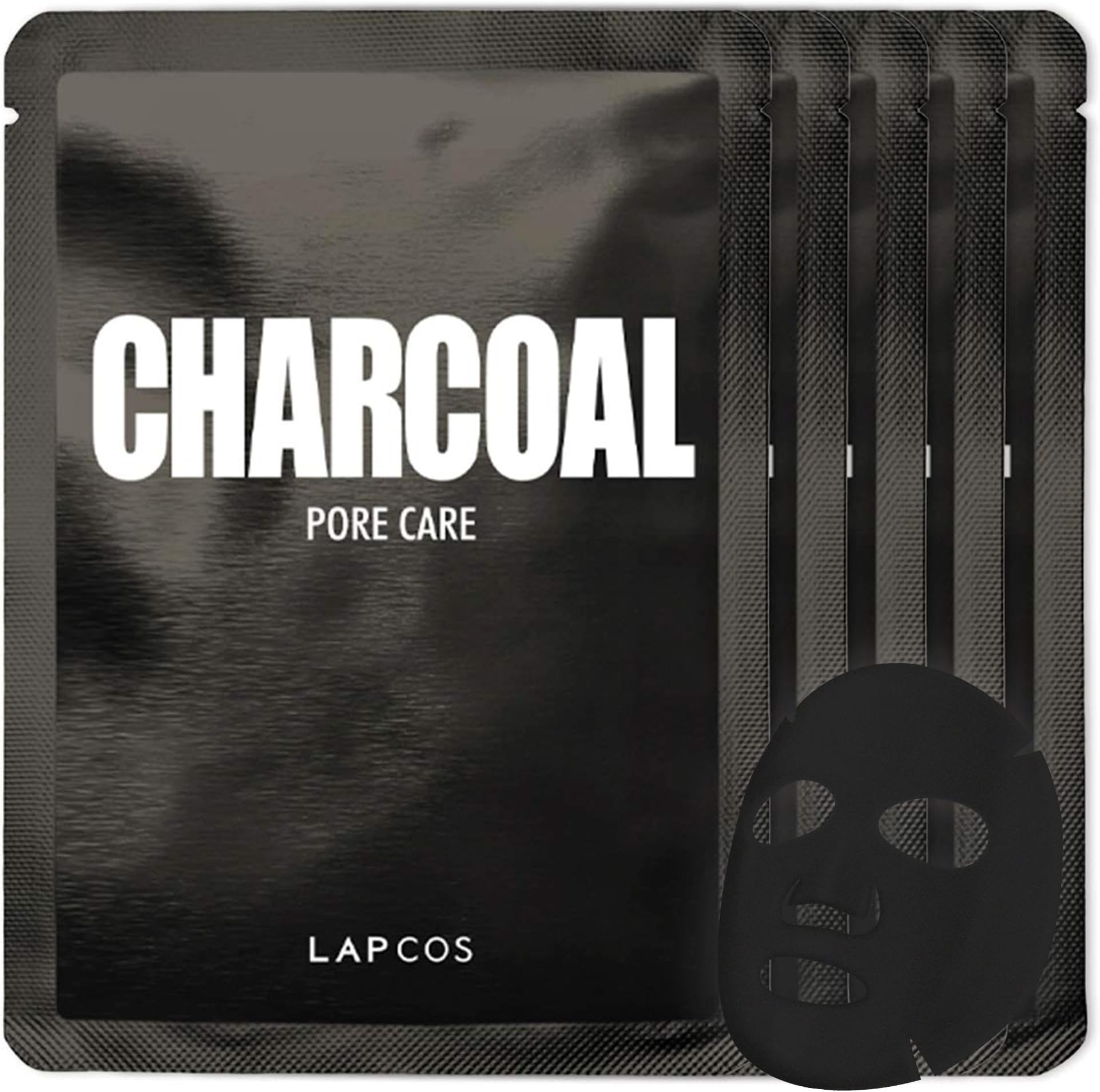 Lapcos Mask Charcoal 5 piece pack