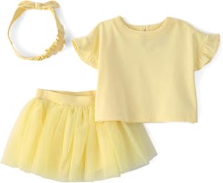 Carter's Baby Girl 3-Piece Clothing Set | Lightweight Short Sleeve Top Bodysuit and Shorts | Comfortable Casual Wear Outfi... Price In India