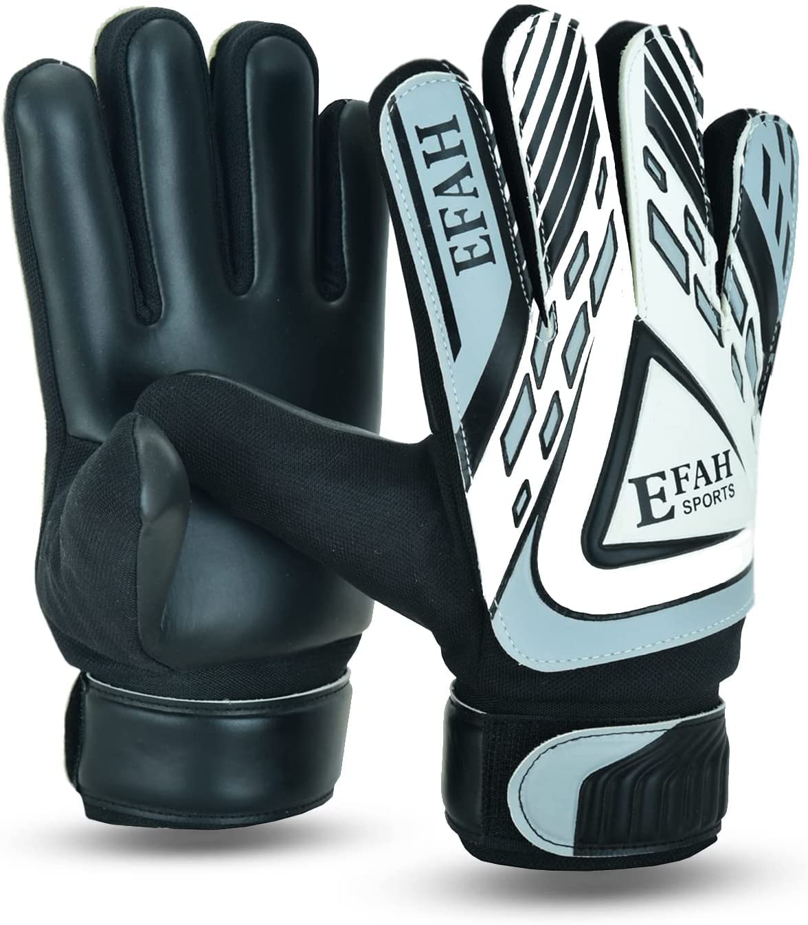 Football Goalkeeper Gloves for Boys kids children youth Goalie Glove with Strong Grip Palms