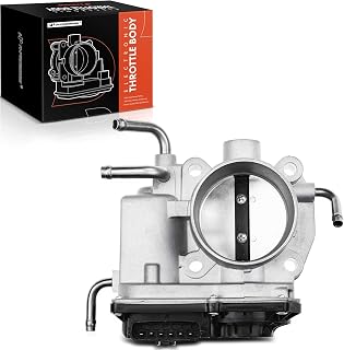 A-Premium Electronic Throttle Body Compatible with Toyota, Scion, Lexus & Pontiac Model - Corolla, Camry, Matrix, RAV4, Solara, tC, xB, HS250h, Vibe - 2.4L L4, w/TPS, Replace# 22030-0H031, 19205296