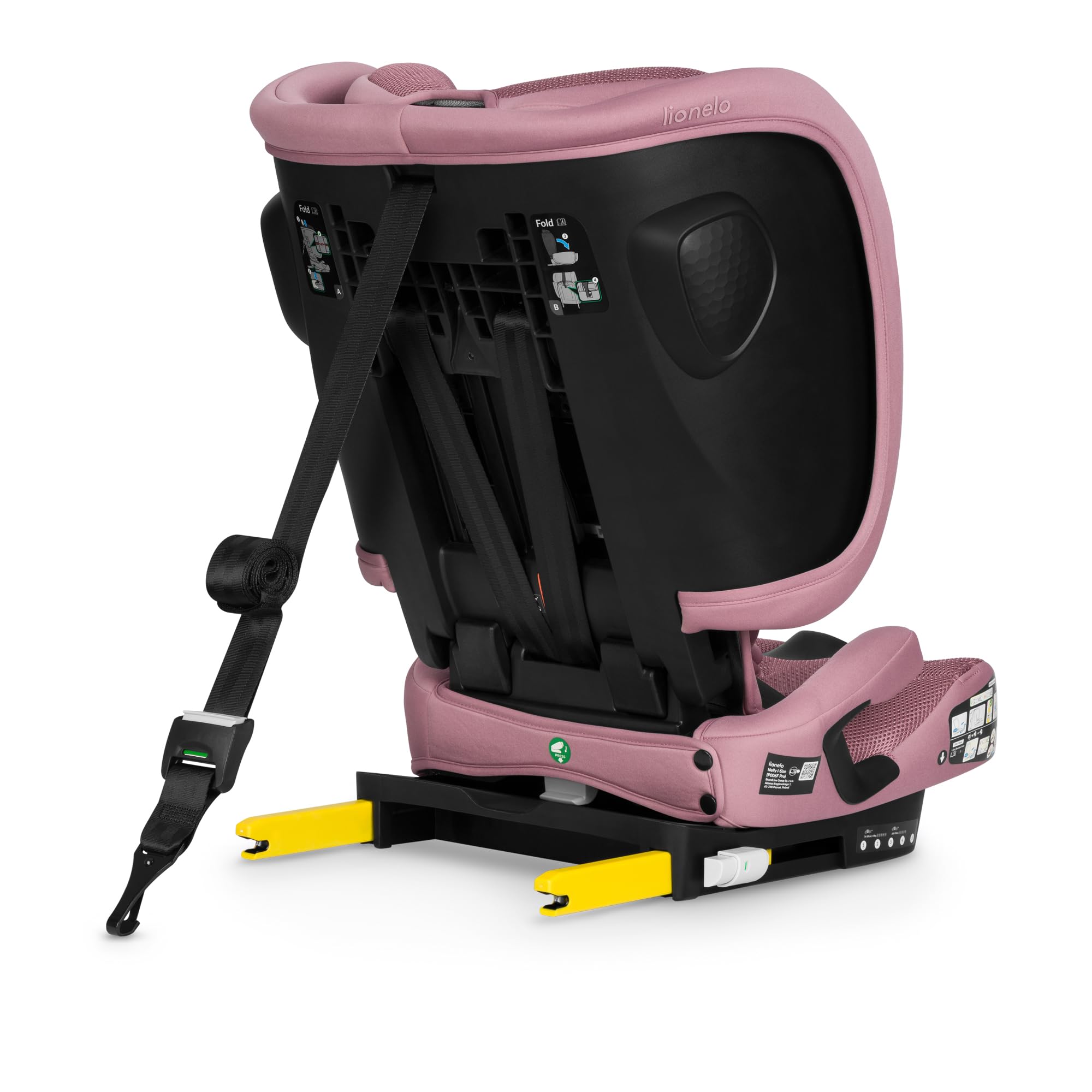Lionelo NELLY I-SIZE Siège Auto, Installation Arrière 76 à 150 cm ISOFIX