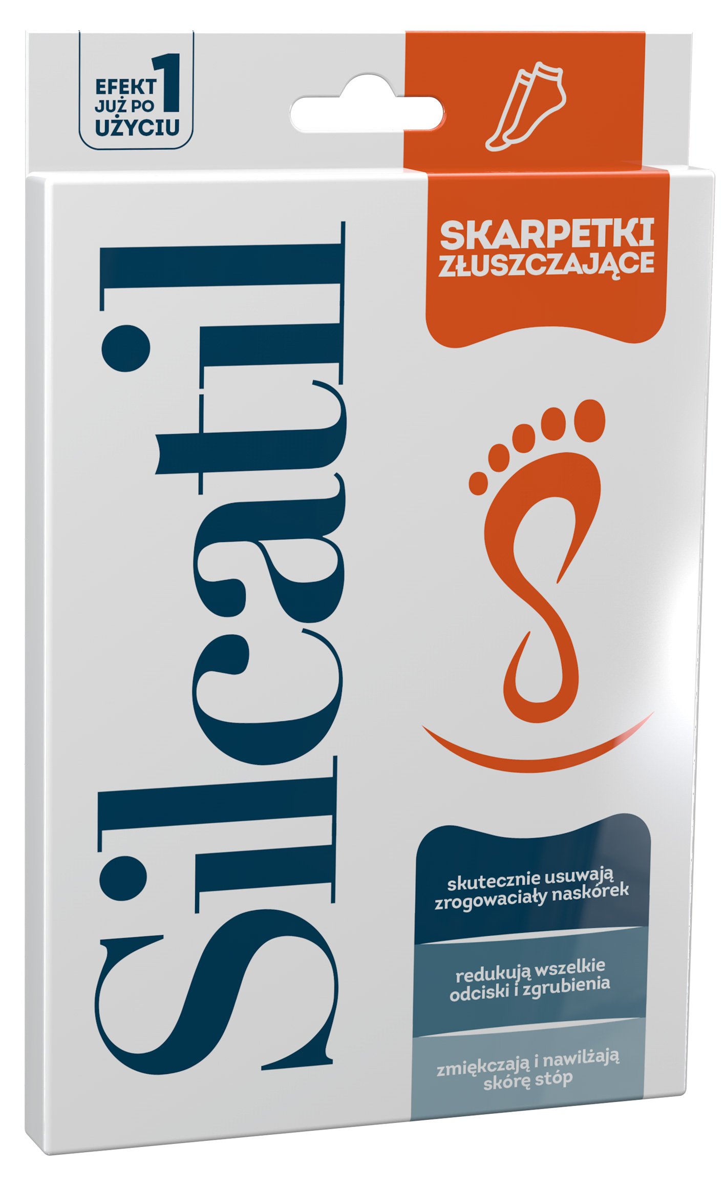 Silcatil - Calzini Esfolianti in Cotone per Pelli Secche