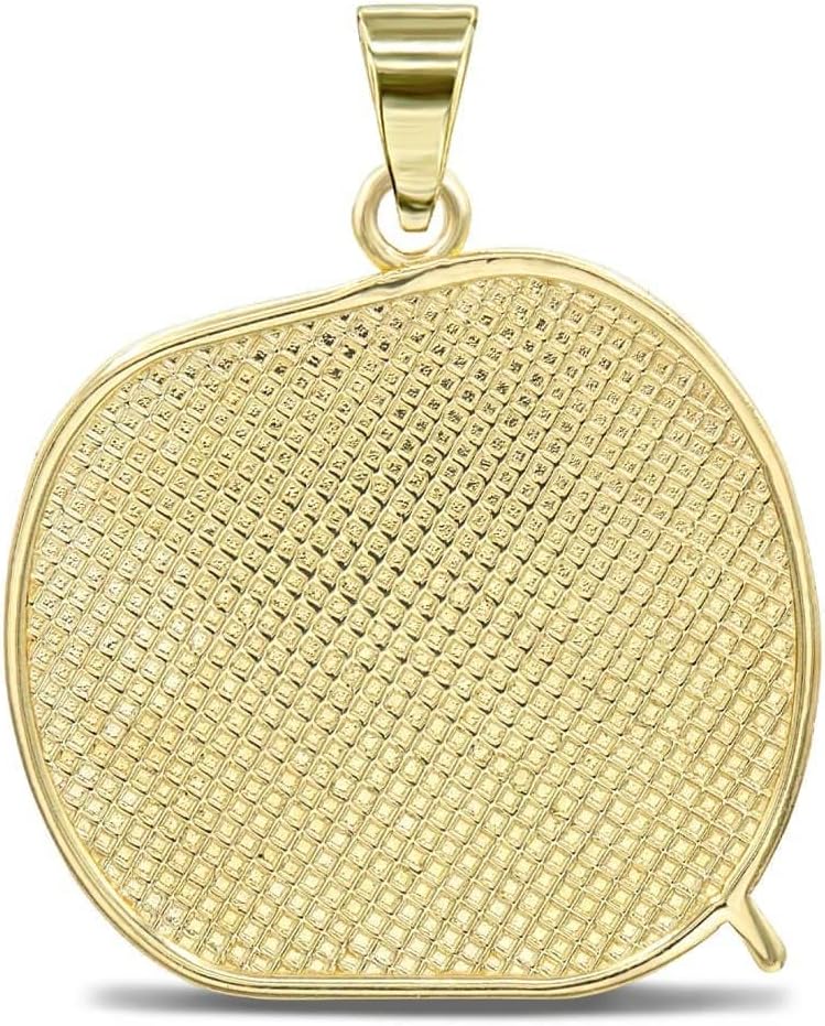 Claddagh Gold Fine Sterling Silver Marching Band Bass Drum Pendant Necklace