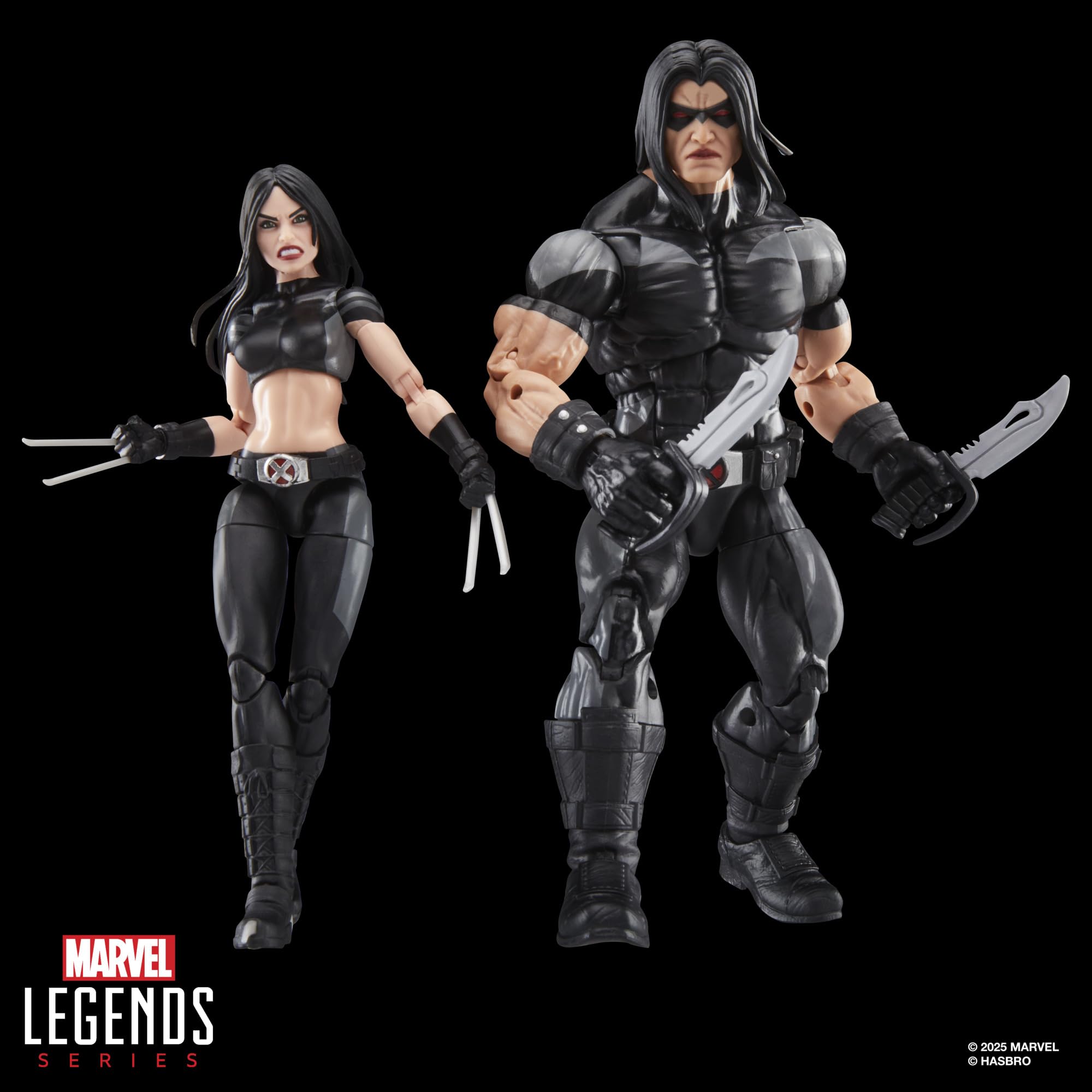 マーベルレジェンド6体セット（ウォーパス他) Marvel Legends X-Force 6 Inch Action Figure 2-Pack - X-23 and