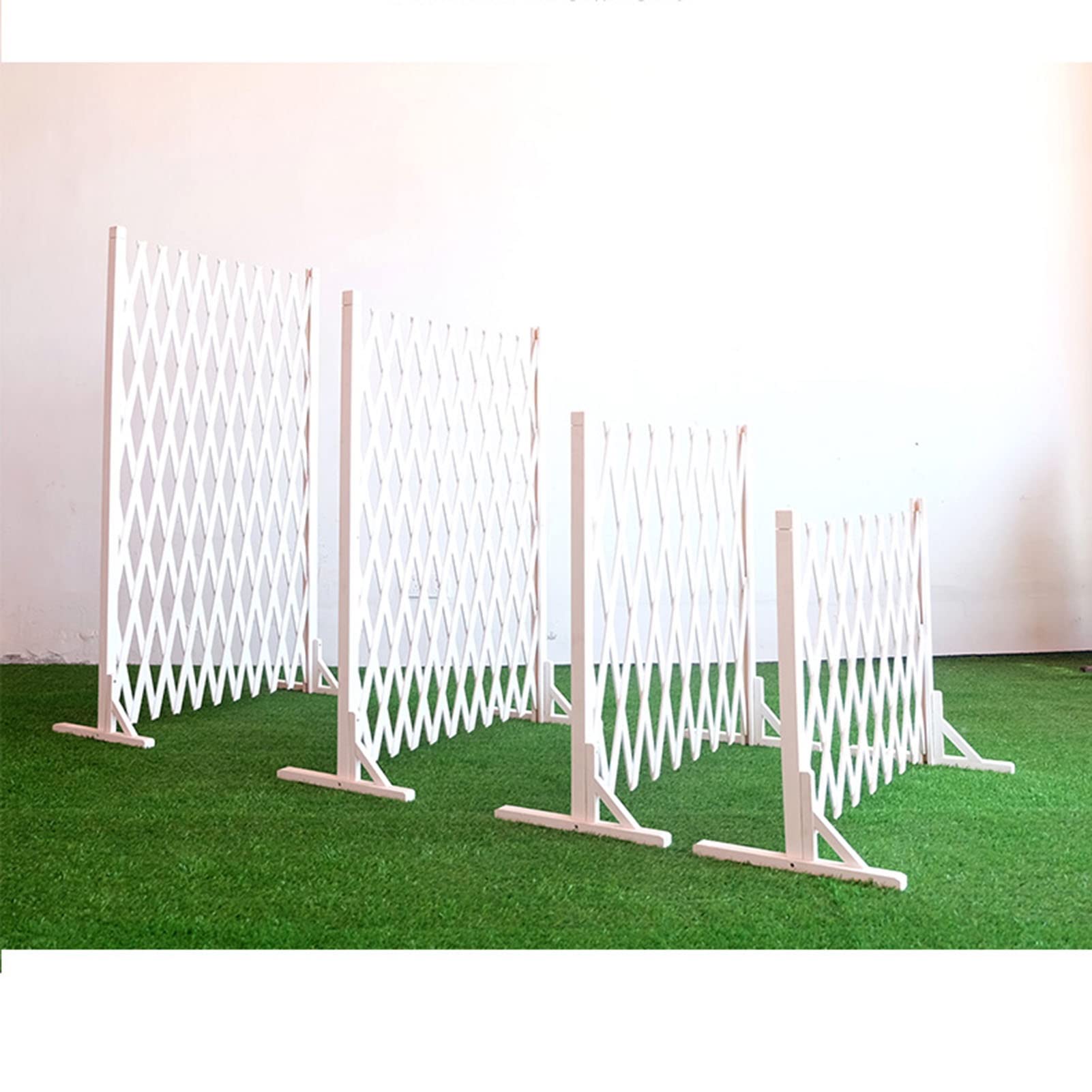 Kletterpflanzen-Rankgitter – Teleskop-Leitplanke, Hundegartenzaun, Multifunktionaler Zaun Zum Aufhängen Von Dekorationen, Für Villa-Gemeinschaft/Hof/Garten/Rasen (Size : 180 * 150cm)