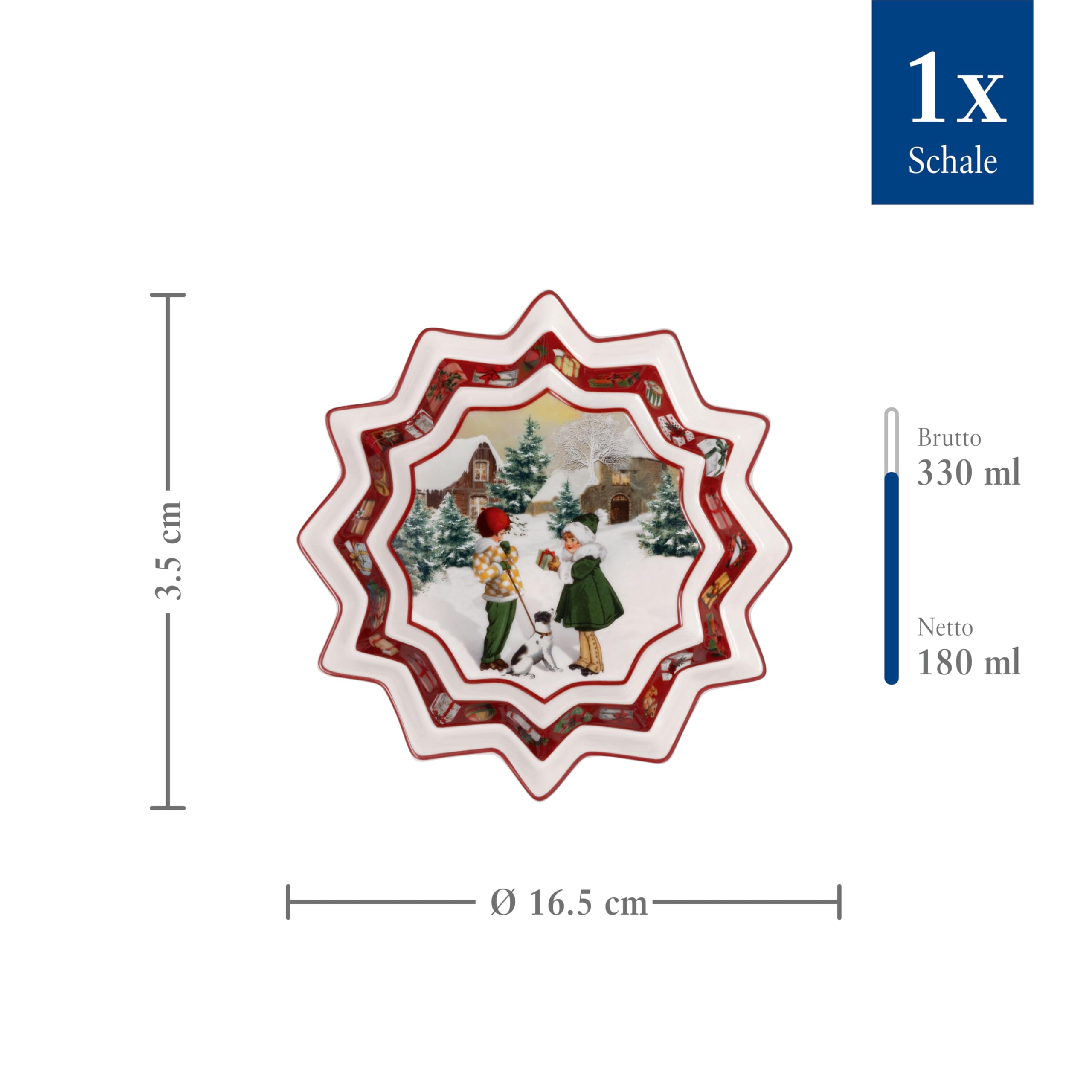 Villeroy & Boch Toy's Fantasy ciotola sorpresa, 16,5 cm ø