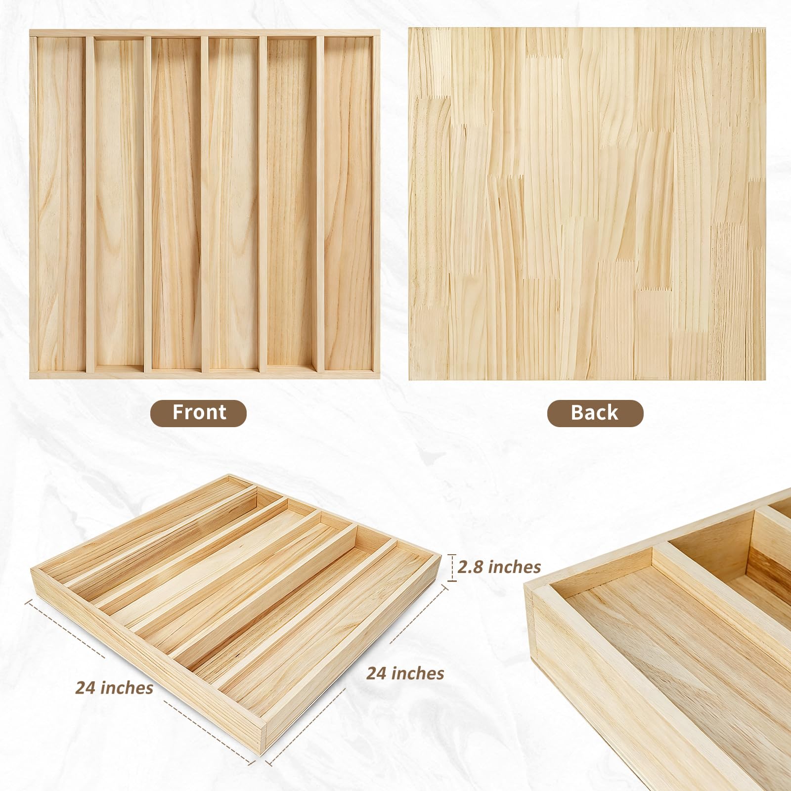 Amazon.com: BXI Wood Sound Diffuser - 24 X 24 X 2.8 Inches Thick