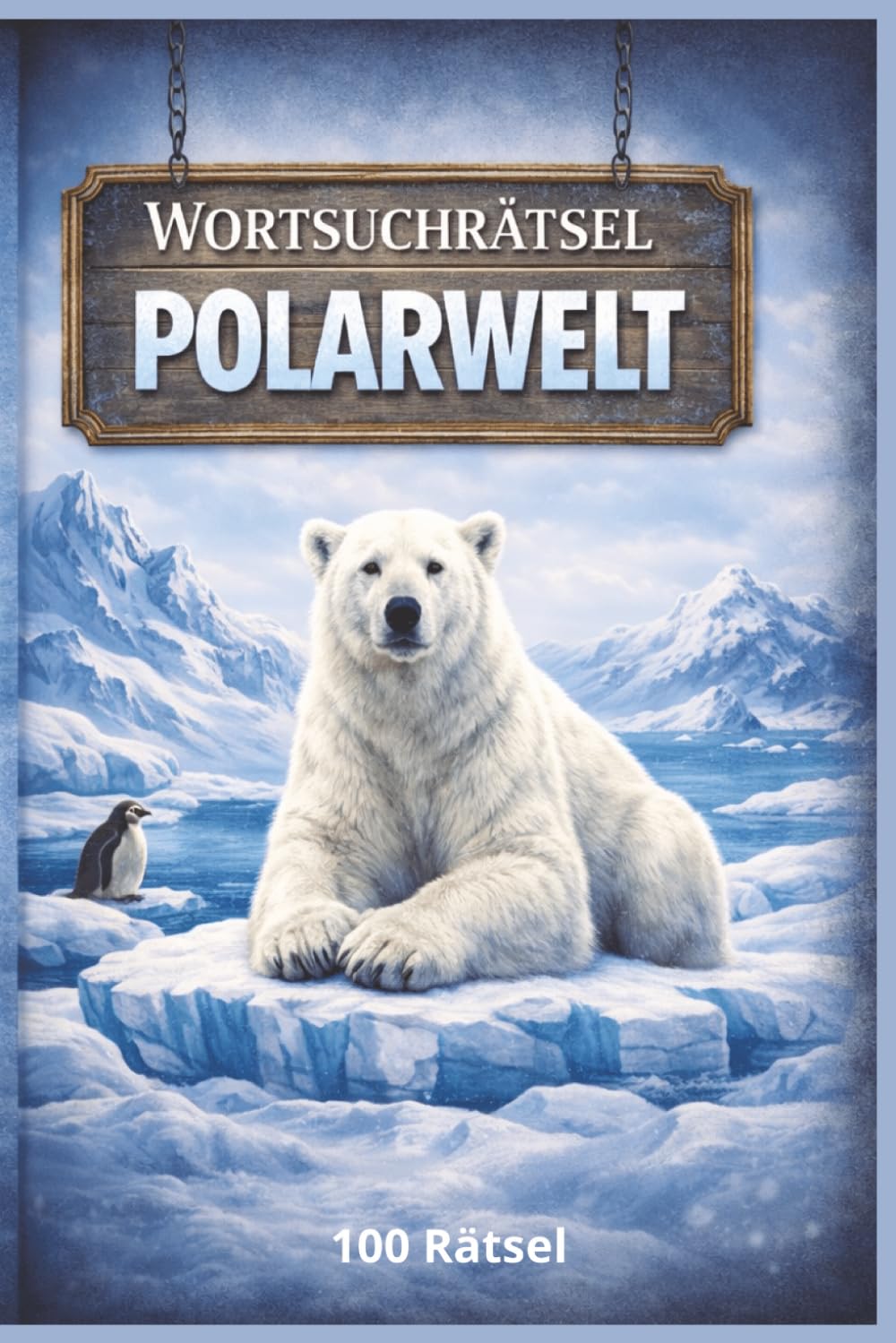 Wortsuchrätsel Polarwelt: 100 Wortsuchrätsel für Erwachsene - Tiere und Natur der Polarregionen - Großdruck - Entspannung & Gehirntraining