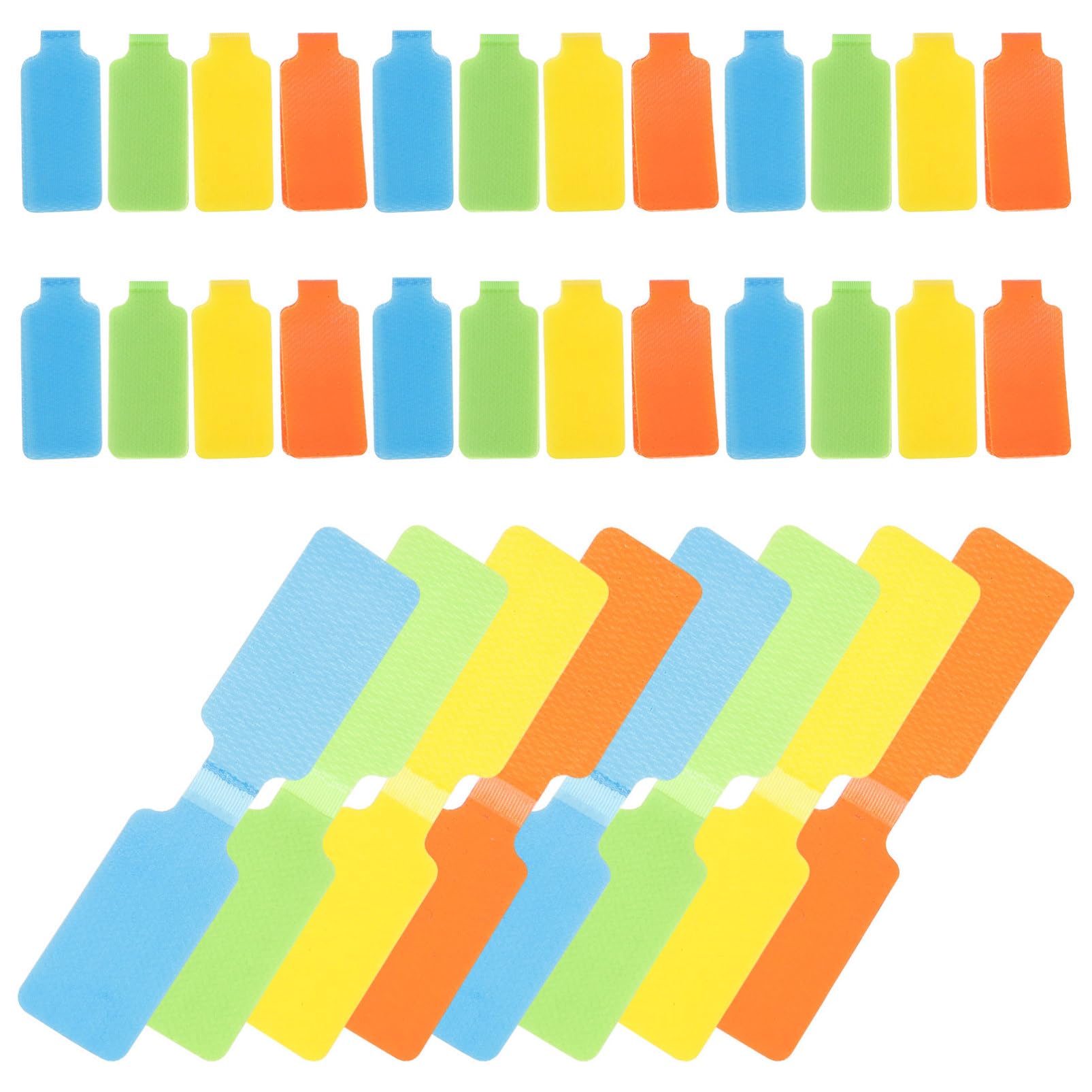 Hemobllo 150pièces Étiquettes De Câbles Réutilisables Identification Électrique Multi-couleurs Autoadhésives Et Pratiques Pour Bureau Maison Et Voiture