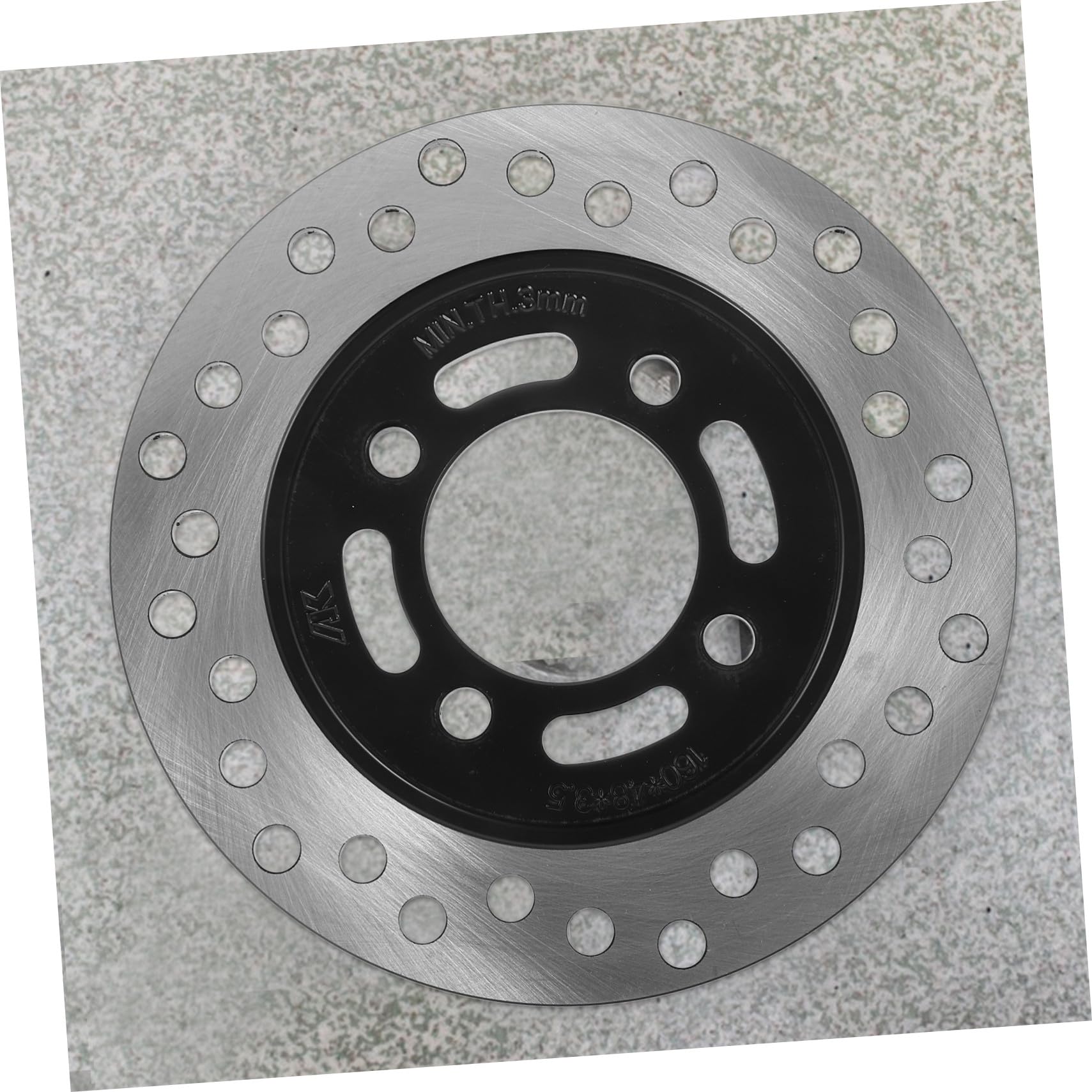 Disco Freno Posteriore per Atv Pit Bike Utv Go Kart Ricambio Resistente e Leggero per Guida Sicura e Facile Installazione
