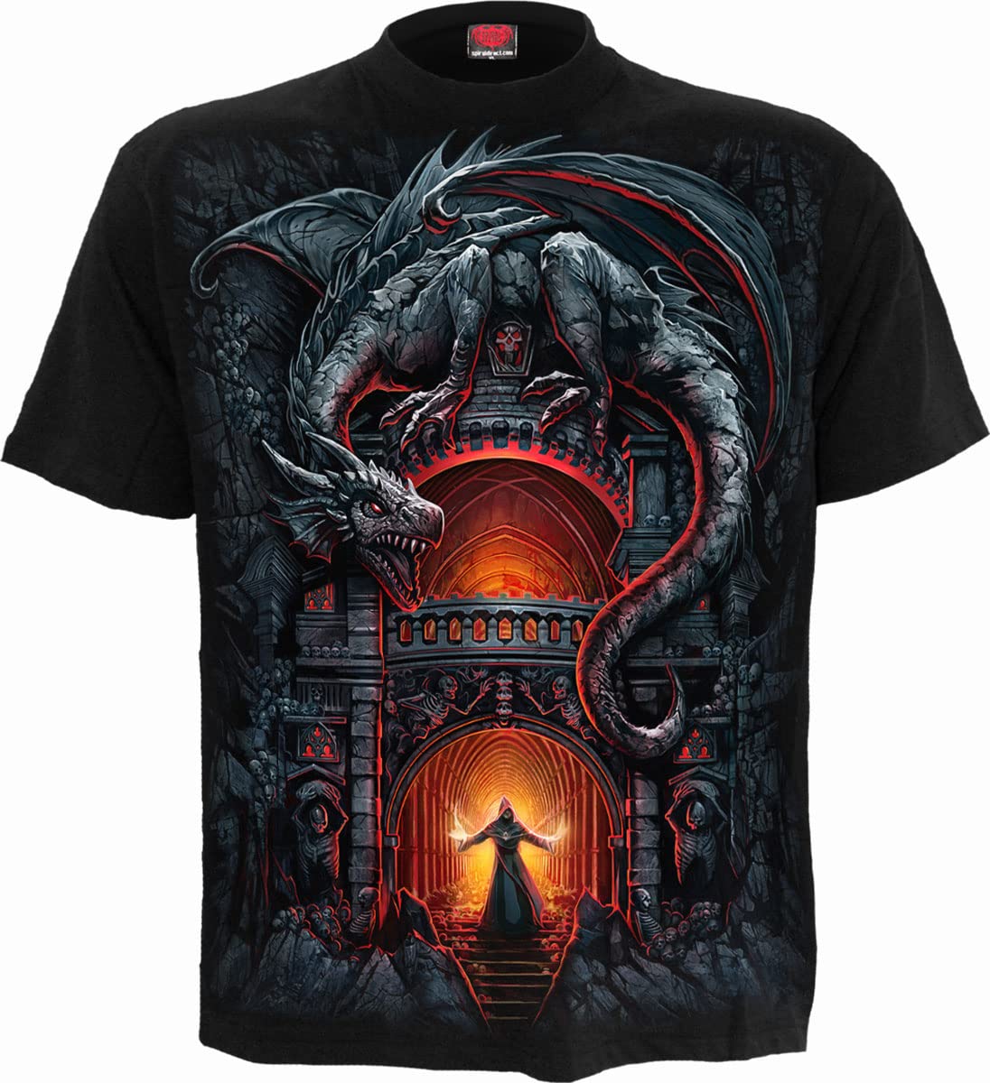 Spiral - Dragon's Lair - T-Shirt Black - M