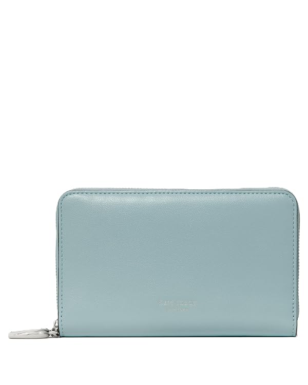 kate spade new york Halo Fine Grain Leather Medium Zip Around Wallet by kate spade new york - Used condition - US$129.83