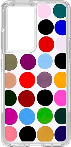 DistinctInk Clear Shockproof Hybrid Case for Samsung Galaxy S21 Ultra (6.8" Screen) - TPU Bumper, Acrylic Back, Tempered Glass Screen Protector - DistinctInk Clear Shockproof Hybrid Case for Samsung Galaxy S21 Ultra (6.8" Screen) - TPU Bumper, Acrylic Back, Tempered Glass Screen Protector -