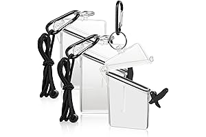 3 Pack Waterproof Badge Holder, Safe and Dry ID Card Saver