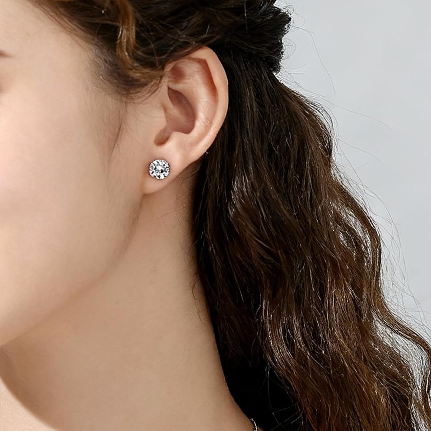 Rhinestone Dangle Earrings for Women, Long Dainty Vintage Elegant Earrings for Sensitive Ears, Trendy Sparkly Dangling Fashion Jewelry, Unique Designer Inspired Gift for Women and Girls - Image 4