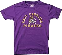 Vista 42 de Wes and Willy Camiseta de algodón orgánico de manga corta para niños de la NCAA