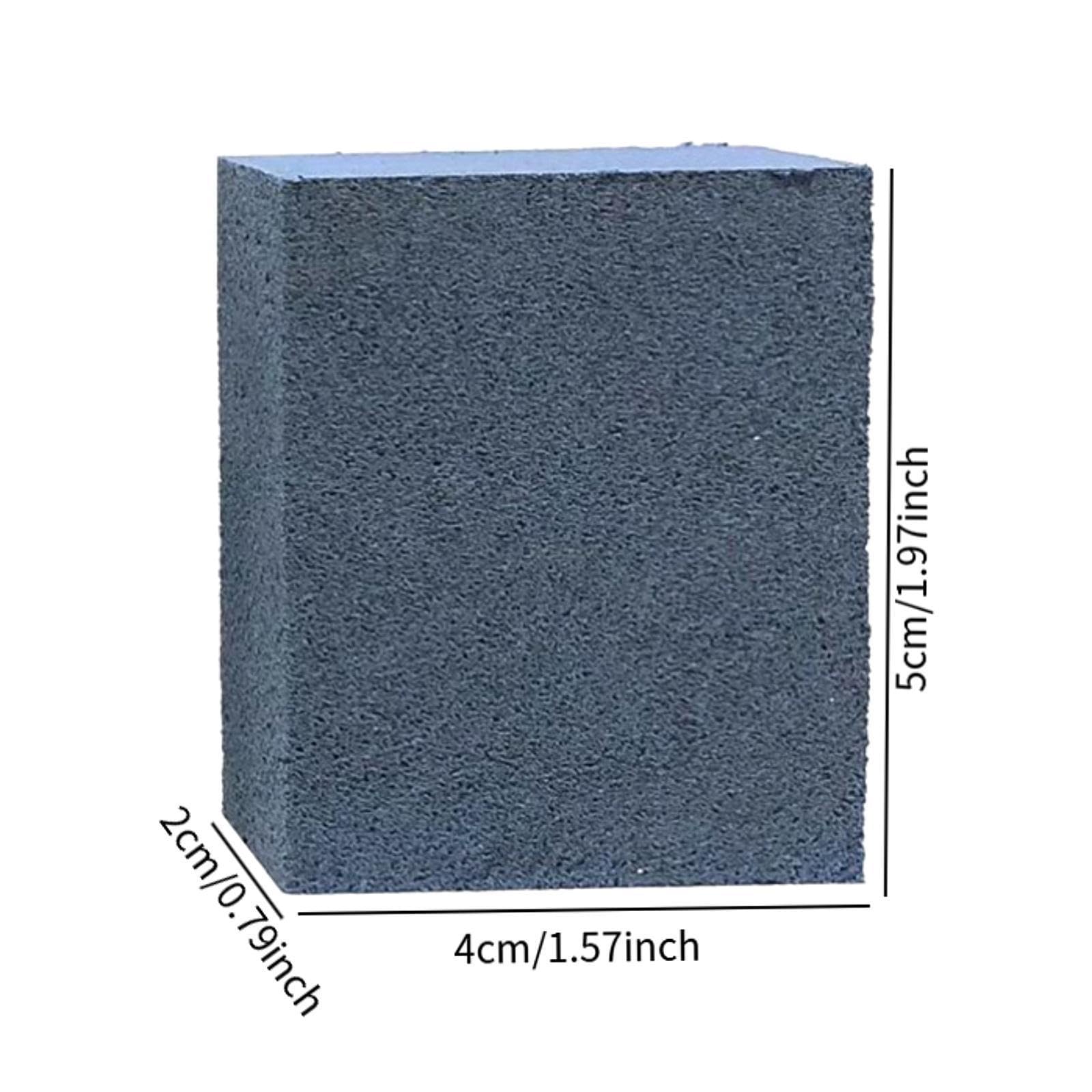 kowaku Snowboard Gummy Stone Snowboard Tuning Tool Snowboard Tuning Equipment Portable High Efficiency 5 cm x 4 cm for Edge Grinding, Gray 120 Grit