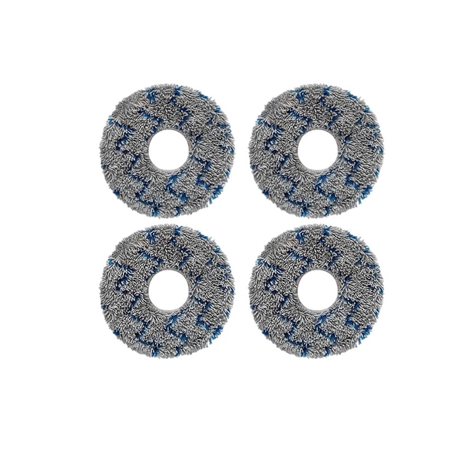 OUNCU Assembly Mop Pad,Mop Cloth Holder,Compatible For Ecovacs Deebot X5 ULTRA / X5 PRO/MATE X Vacuum Cleaner Parts(4 Forced Wiping Mops)