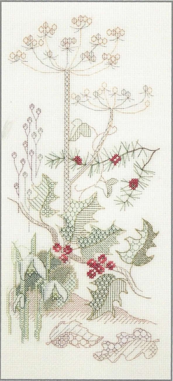 Bothy Threads Derwentwater Seasons Panels - Winter Counted Cross Stitch Kit