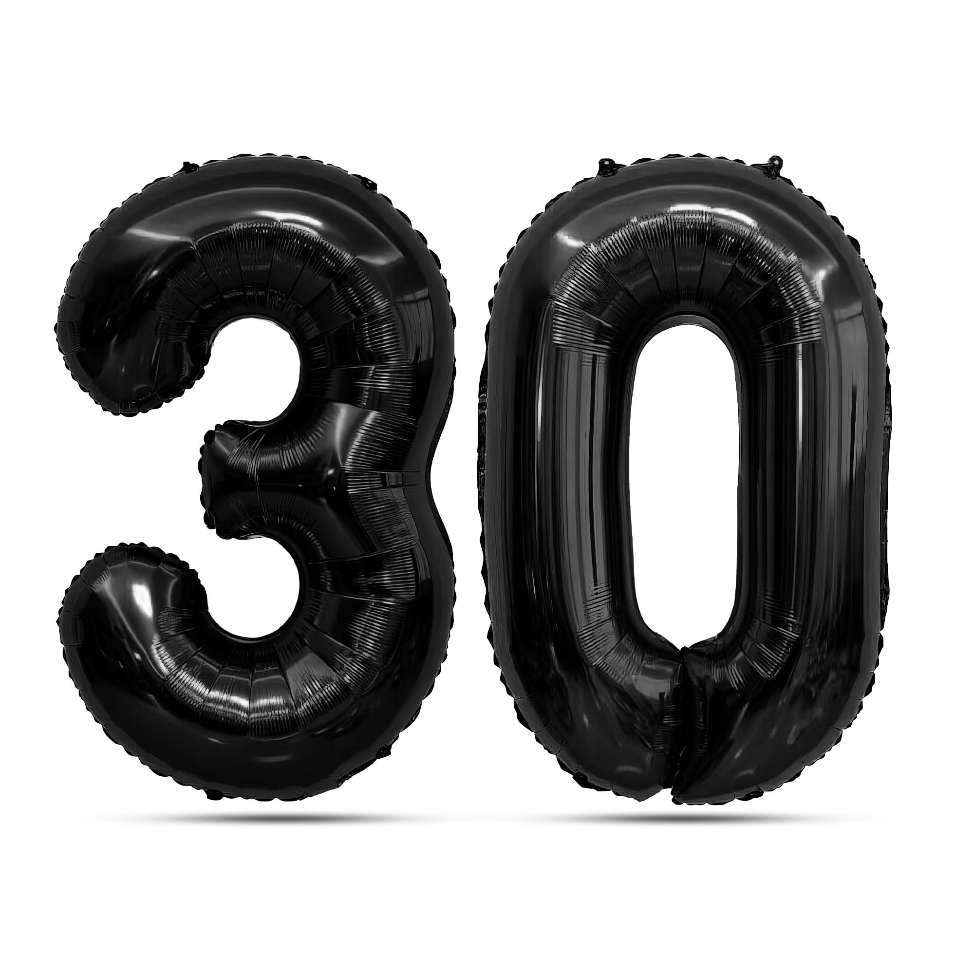 Black Number Balloons 30 Balloon Numbers 30th Number Balloon Foil Mylar Party Balloon For Men Women 30th Birthday Balloons Dirty 30 Birthday Decorations For Her Him Anniversary Graduation Decorations