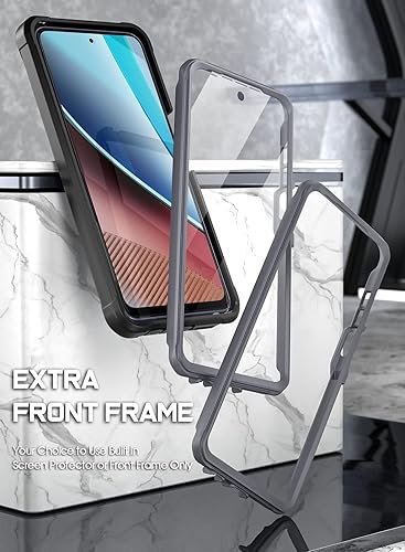 Miniatura 5 de Poetic Guardian - Funda para Motorola Moto G Stylus 4G 2023 de 6.5 pulgadas no compatible con la versión 5G, prueba de caídas de grado militar de 20