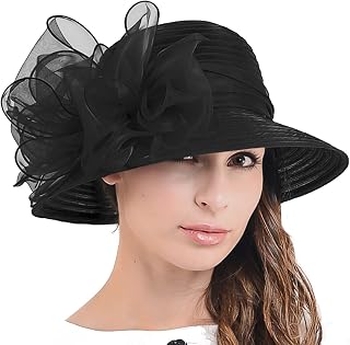 Cloche Oaks Church Dress Bowler Derby Wedding Hat Party S015