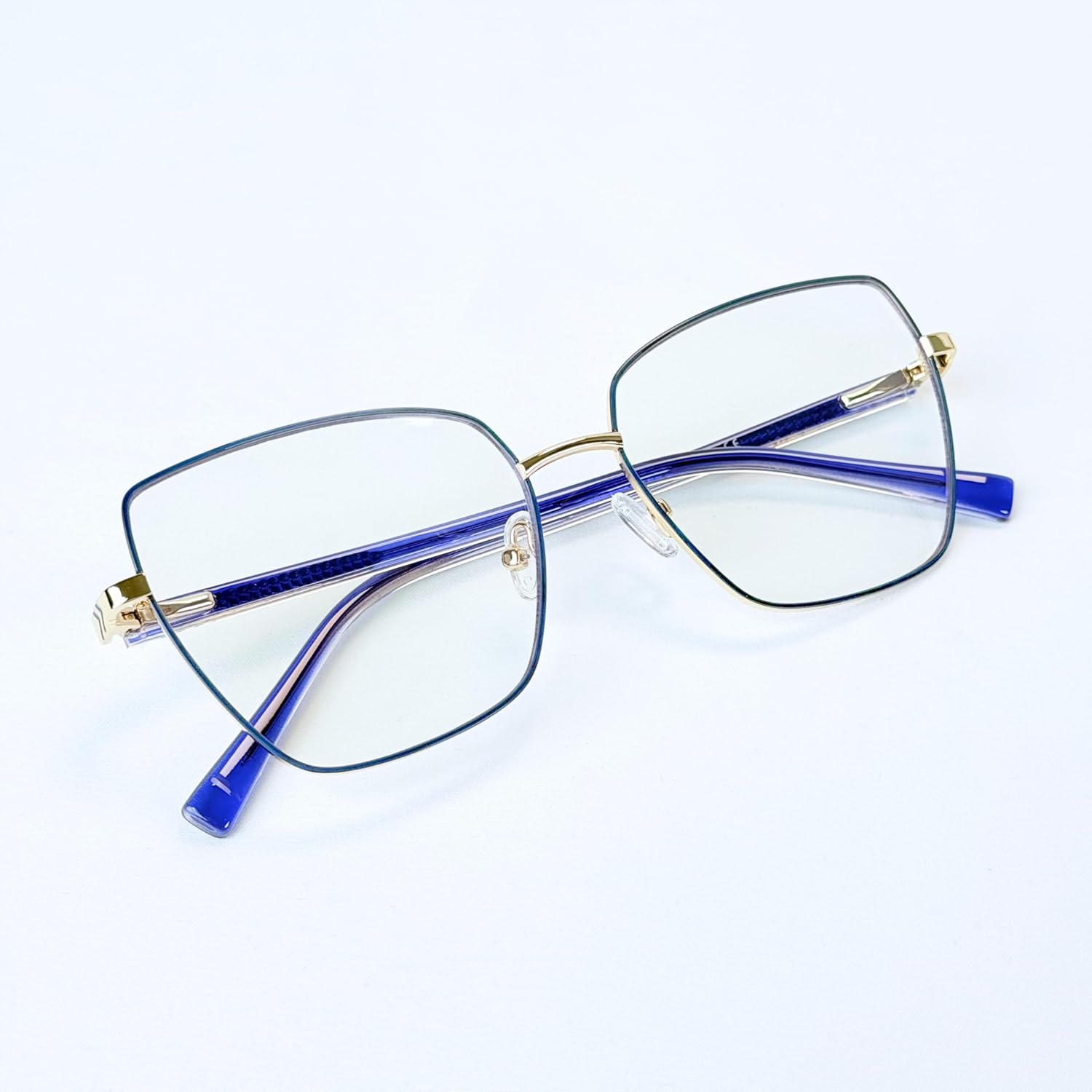 Blue Light Blocking Eyeglasses for Women – Computer Glasses for Eye Strain Relief – Stylish Frame for Work, Gaming & Study