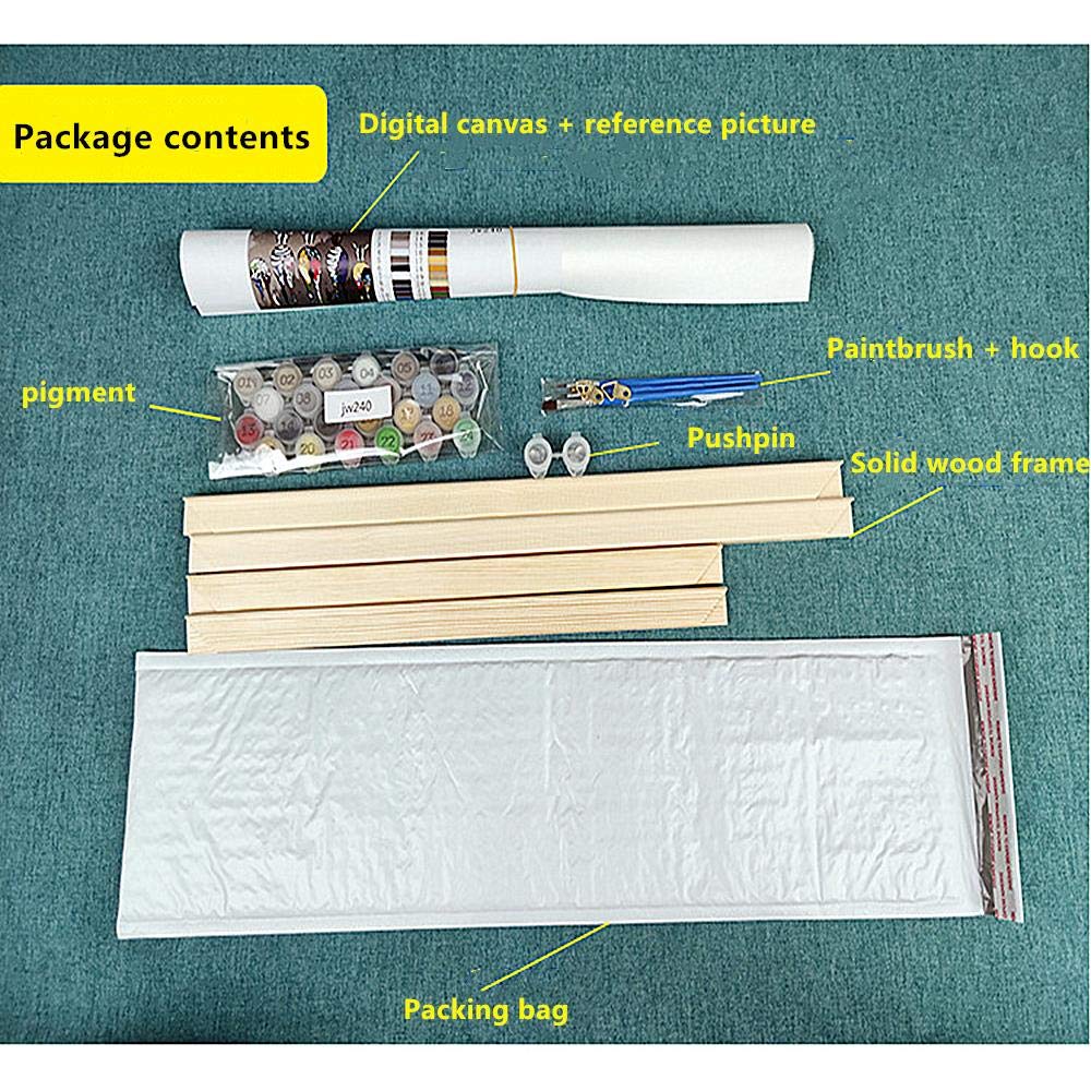 Kit Pittura Con Cornice - 2 Tele Triangolari 20x20 Cm Per Oli, Acrilici E Tempera, Per Principianti E Hobby - Foto 8