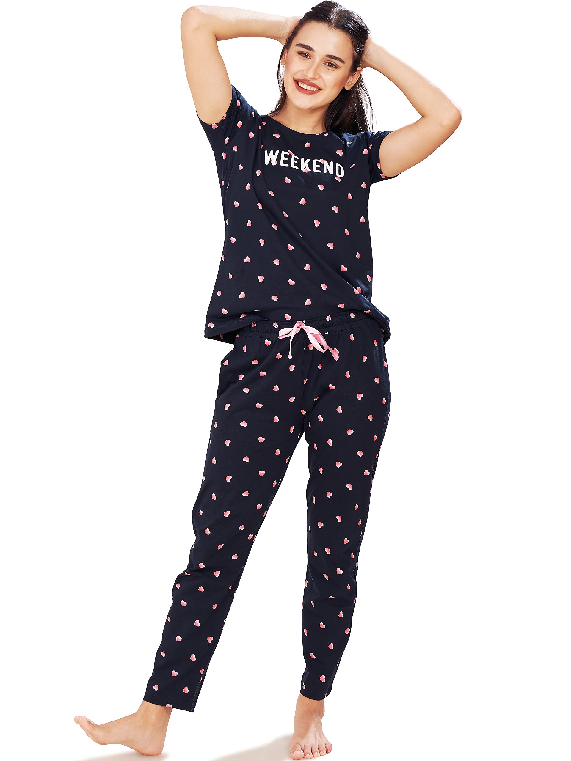 pastel clip Women Pajama Set-picture-35