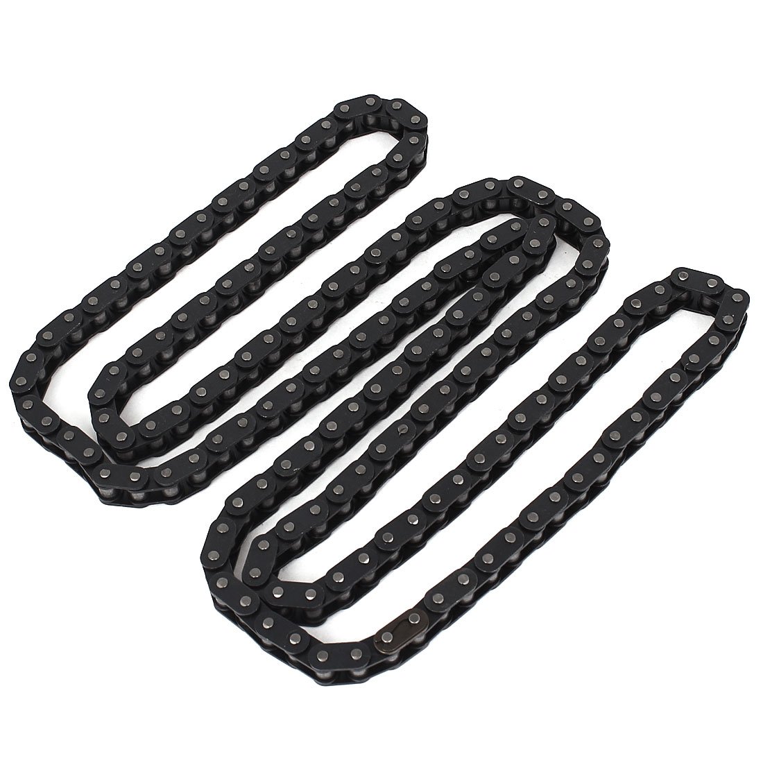 uxcell 150cm Long 3/8-inch Pitch 160 Link Riveted 06B Industrial Roller Chain