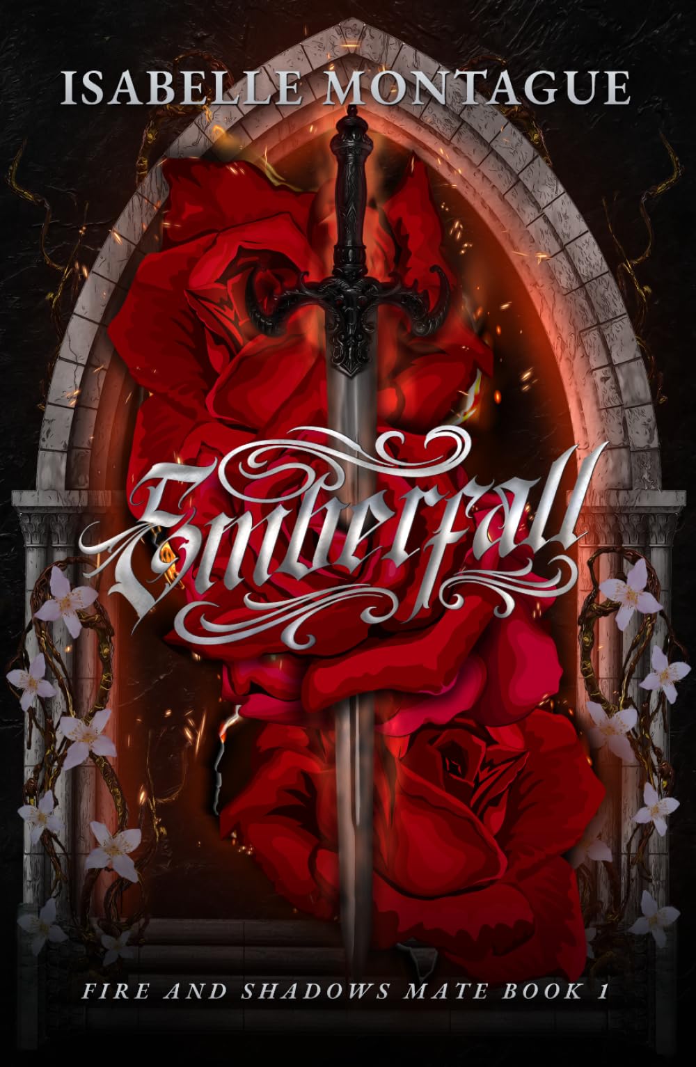 Emberfall: A MM Omegaverse Fantasy Romance (Fire and Shadows Mate Book 1)