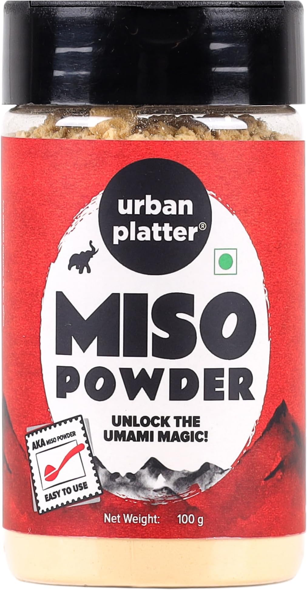 Urban Platter Miso Powder, 100g (Product of China, Umami Magic, Add to Soups, Sauces, Dressings, Marinades)