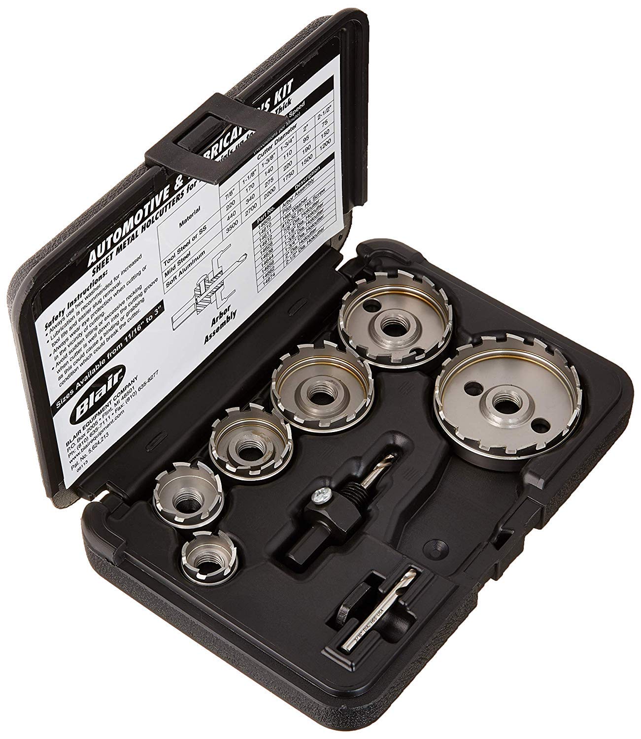 Blair Equipment BL14006 Holecutter kit & electrician