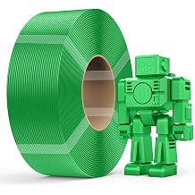 Creality Refill PETG Filament 1kg2.2lbs 3D Printer FilamentRefilament 1.75mm PETG Filament, for Bambu Lab Reusable Spools, Dimensional Accuracy 0.03mm, Green