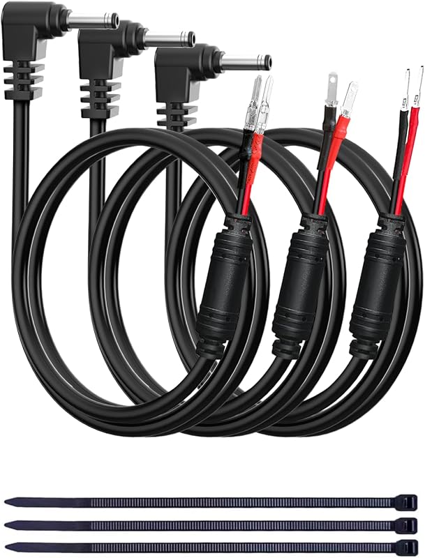 Cabo de alimentação DC3.5 para detector de radar no retrovisor SDSACZMU – 1 unidade