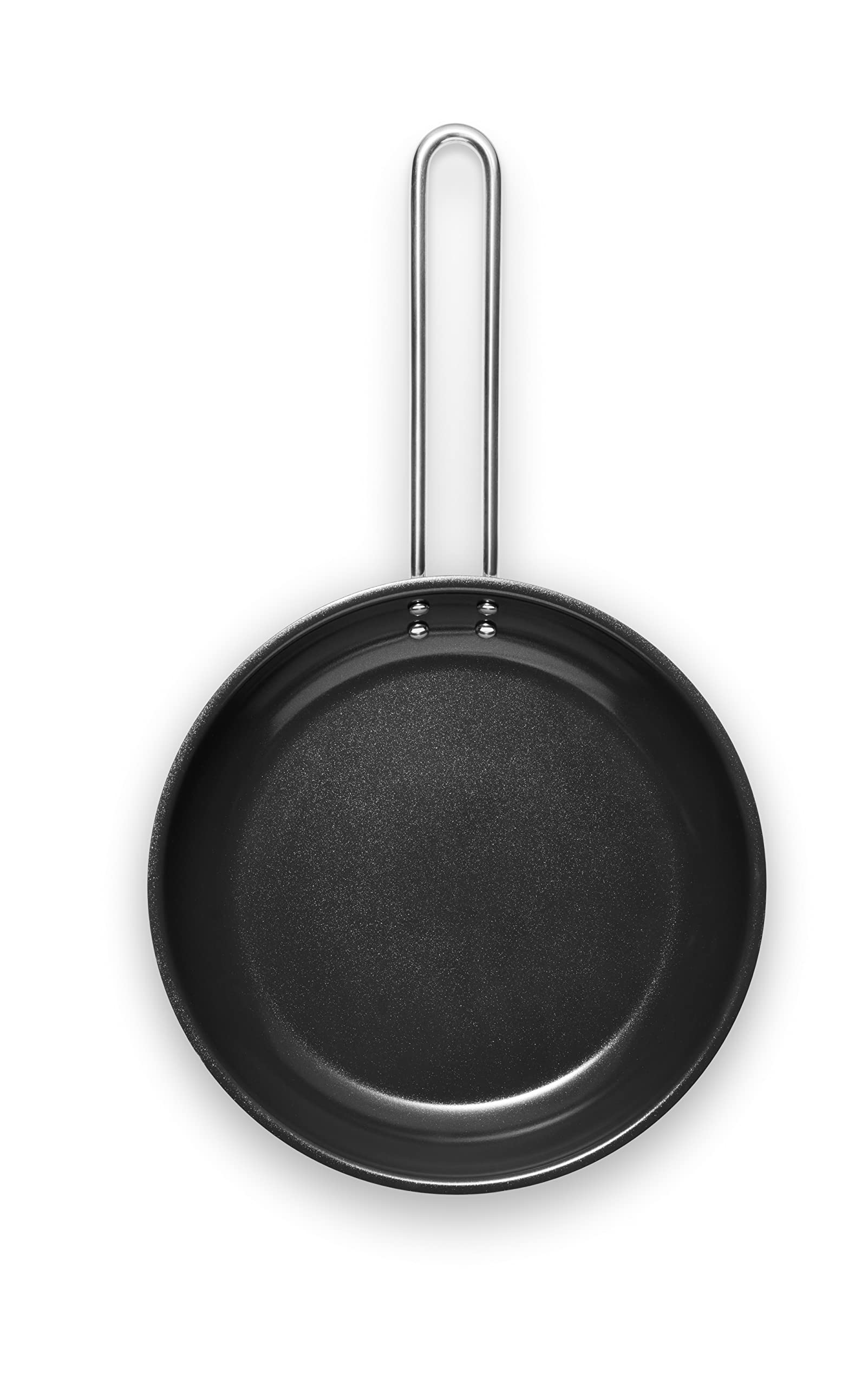 Eva Trio patelnia ze stali nierdzewnej 20 cm ceramiczna powłoka zapobiegająca przywieraniu Slip-Let® | idealna uniwersalna patelnia do codziennego gotowania | polerowana stal