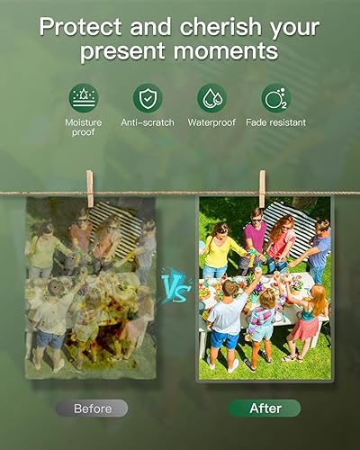 Miniatura 8 de Máquina laminadora A3 - Laminadora térmica caliente y fría de 13 pulgadas con hojas laminadoras, máquina de laminación 5 en 1 con 6 modos de