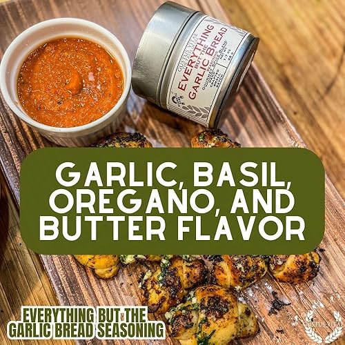 Miniatura 3 de Condimento para pan Everything But The Garlic | Mezcla de especias gourmet | Sin OMG, totalmente natural | Hecho a mano en pequeños lotes en Estados