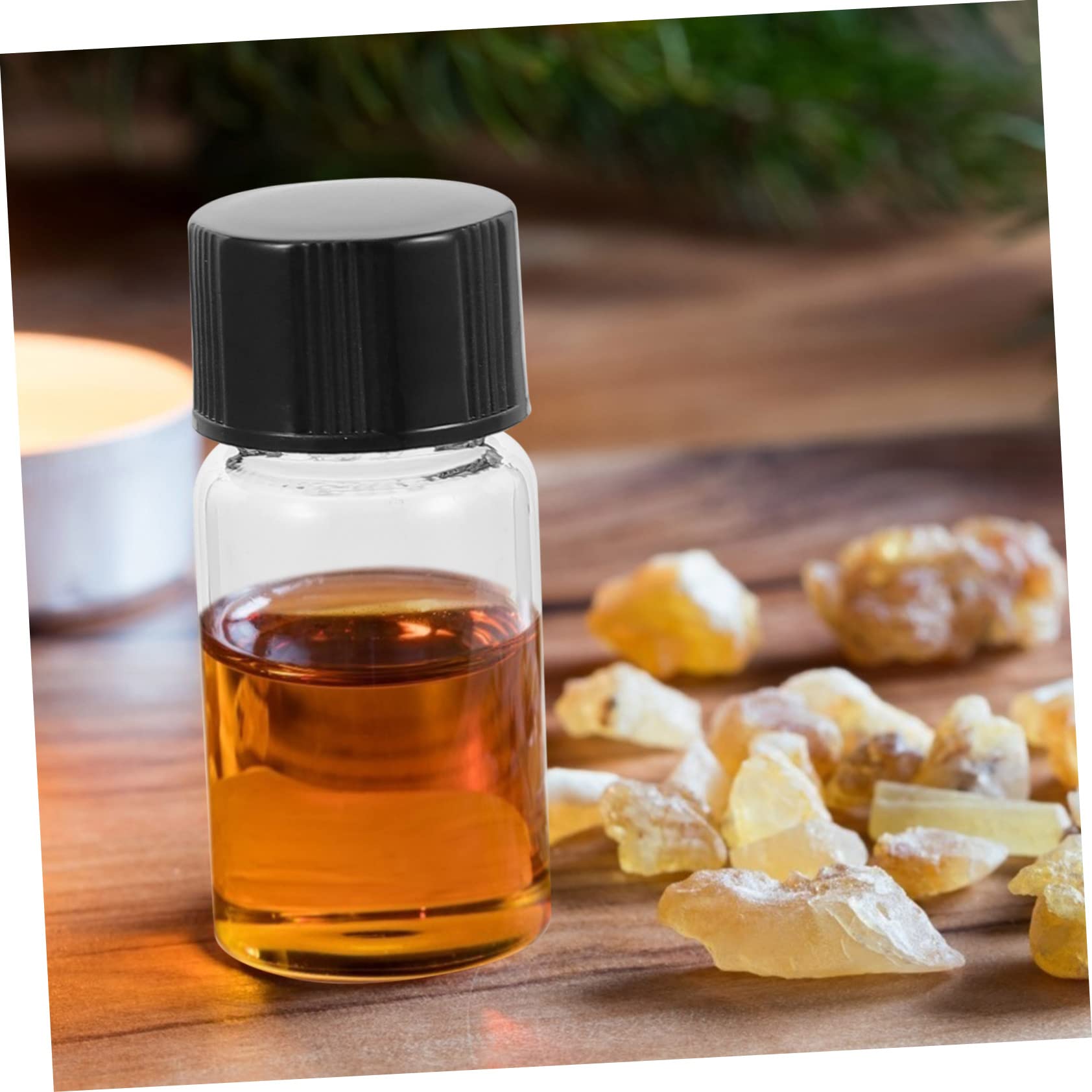 KICHOUSE 100pcs Transparent Bottle Travel Empty Bottles Water Spray Bottle Liquids Transparent Reagent Bottle Travel Shampoo Bottles Experimental Vial Sample Bottles Supplies Glass